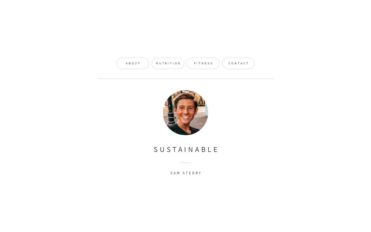 Carrd profile picture for @sustainable